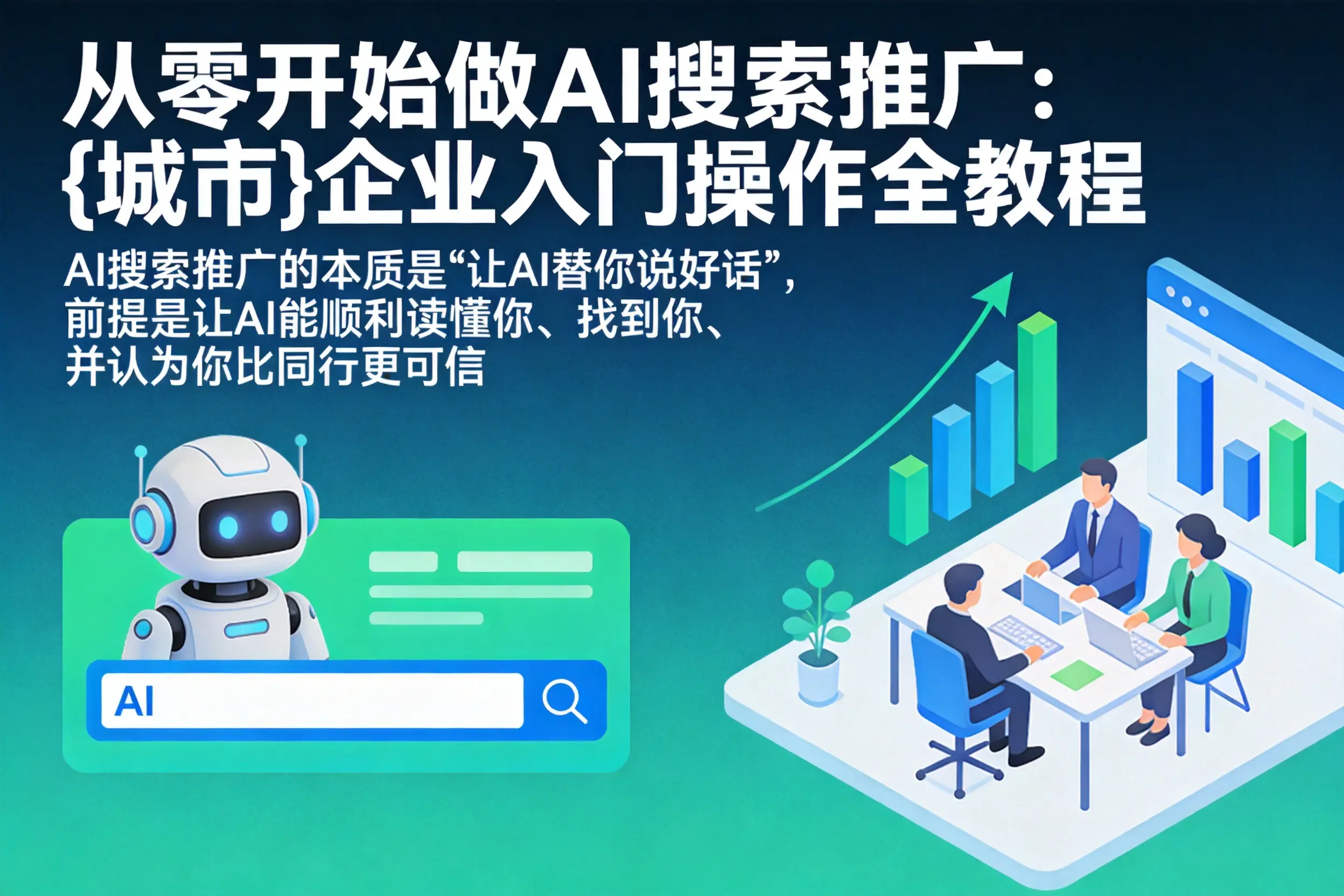 从零开始做AI搜索推广：邯郸企业入门操作全教程