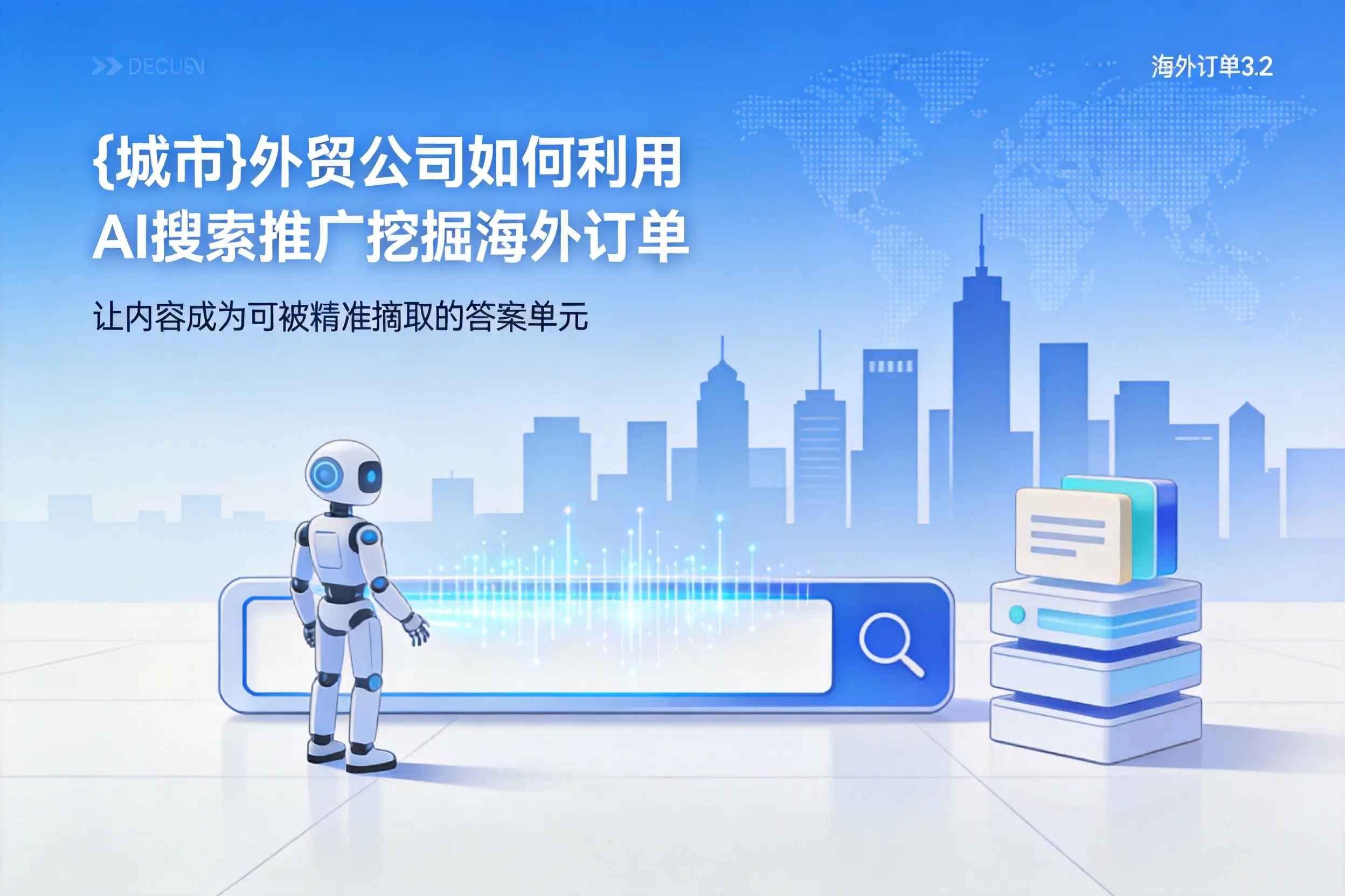 邯郸外贸公司如何利用AI搜索推广挖掘海外订单