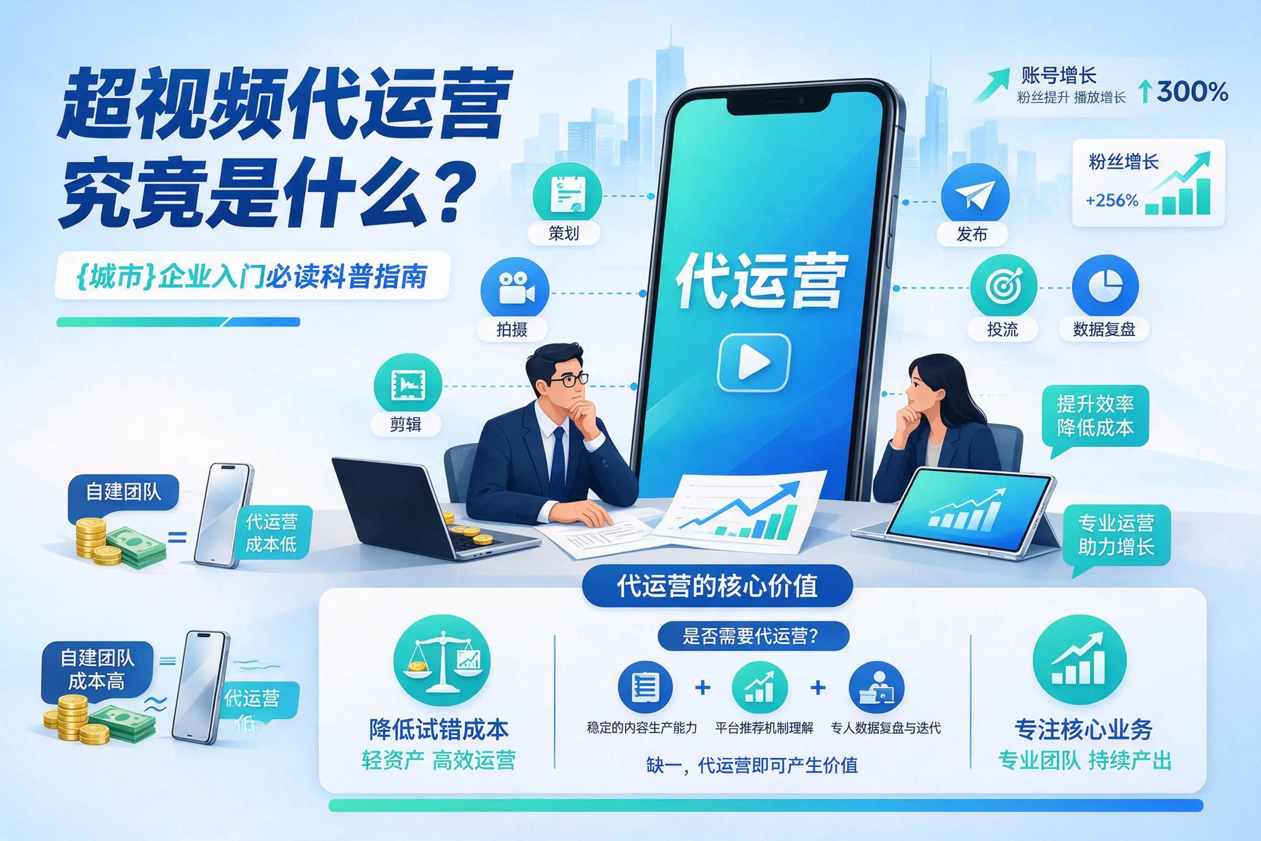 短视频代运营究竟是什么？邯郸企业入门必读科普指南