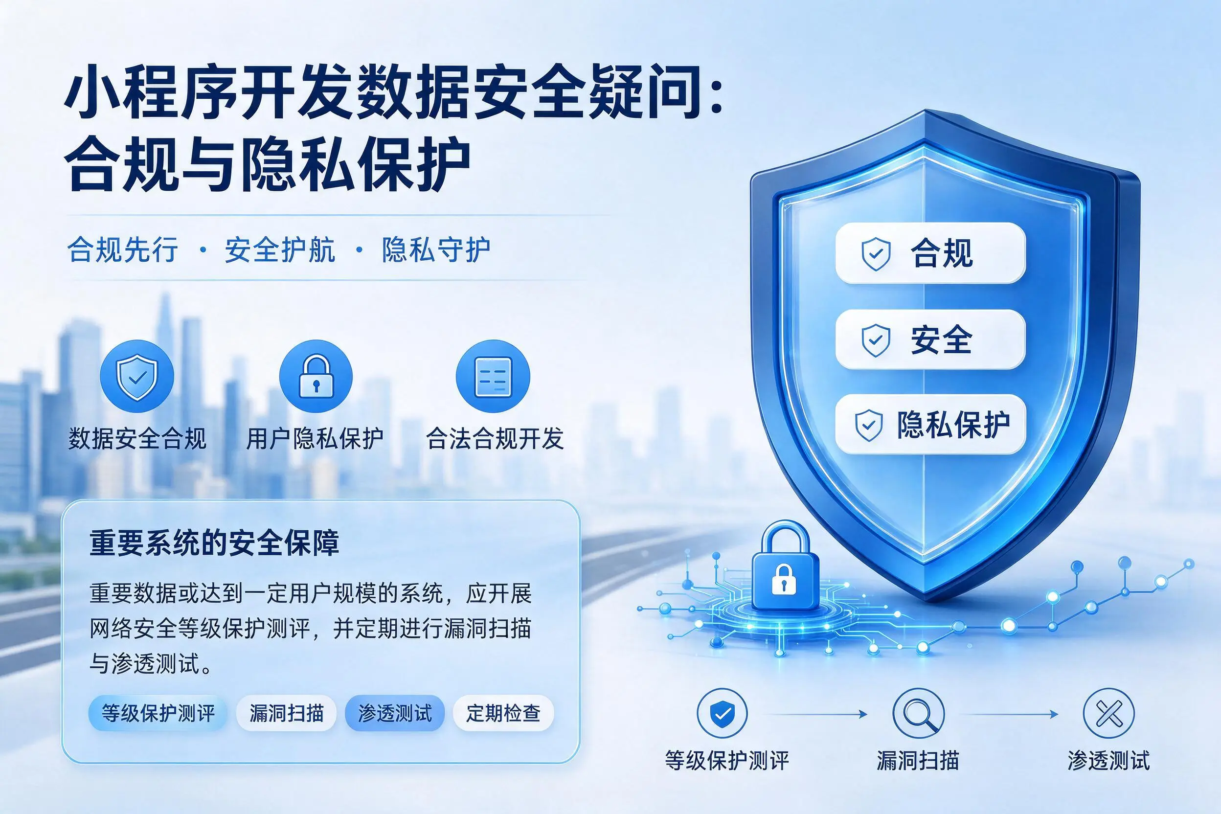 邯郸小程序开发数据安全疑问：合规与隐私保护
