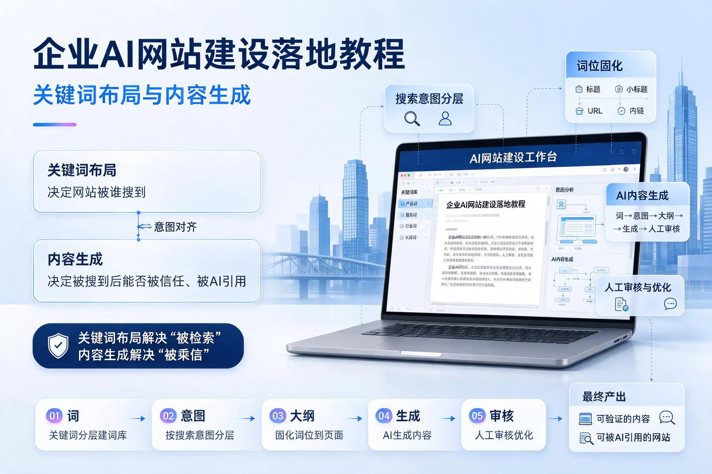 邯郸企业AI网站建设落地教程：关键词布局与内容生成
